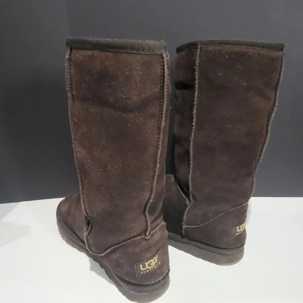 Ugg Tall Chocolate Brown Winter Boots